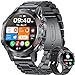 LIGE Smartwatch Herren mit Metallband, 1,39 Zoll Militär Smart Watch mit Herzfrequenz, Blutdruck, Schlafüberwachung für Android iOS, 100+ Sportmodi Fitnessuhr, IP67 Wasserdicht, Bluetooth Anrufe